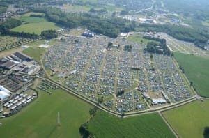 Ontdek de Rock Werchter 2022 campings en parkings met The Hive