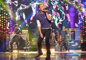 Coldplay 2015 American Music Awards - Roaming Show