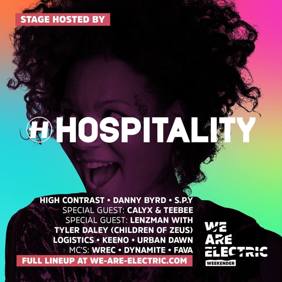 Een nieuwe dosis namen van Hospitality voor We Are Electric 2018 Een nieuwe dosis namen van Hospitality voor We Are Electric 2018