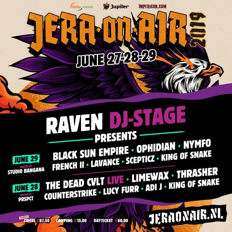 Jera On Air 2019 Raven DJ Stage