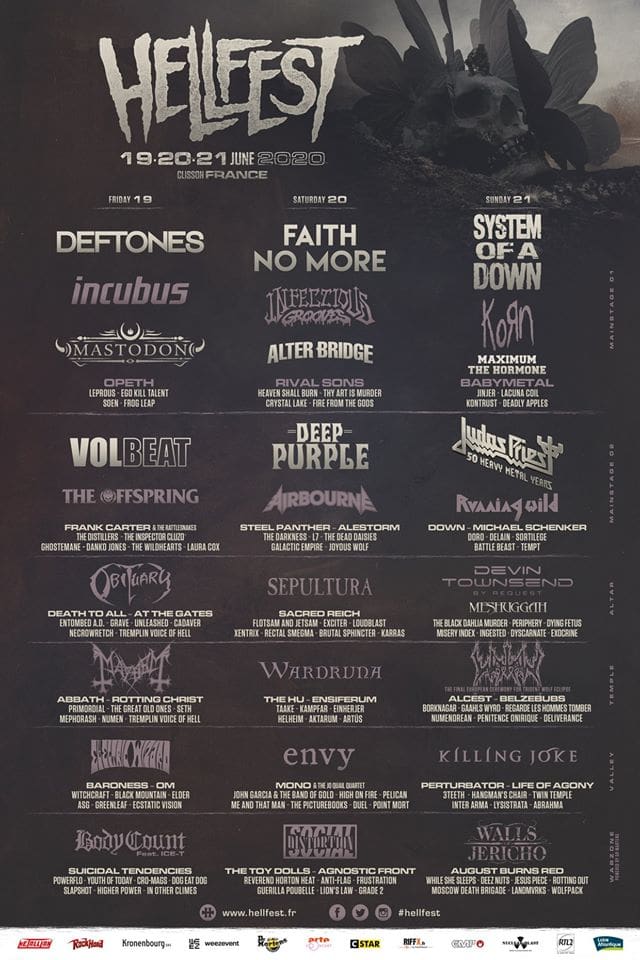 Hellfest 2020 vult laatste plekjes op