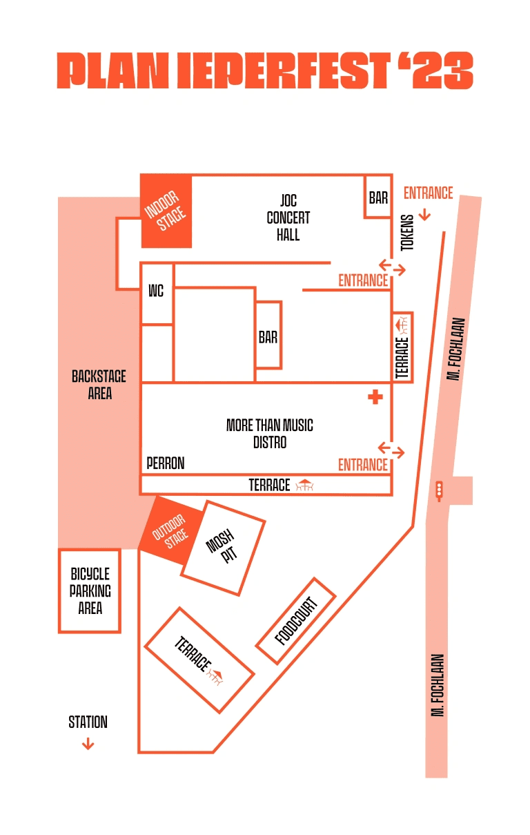 Ieperfest 2023 Floorplan