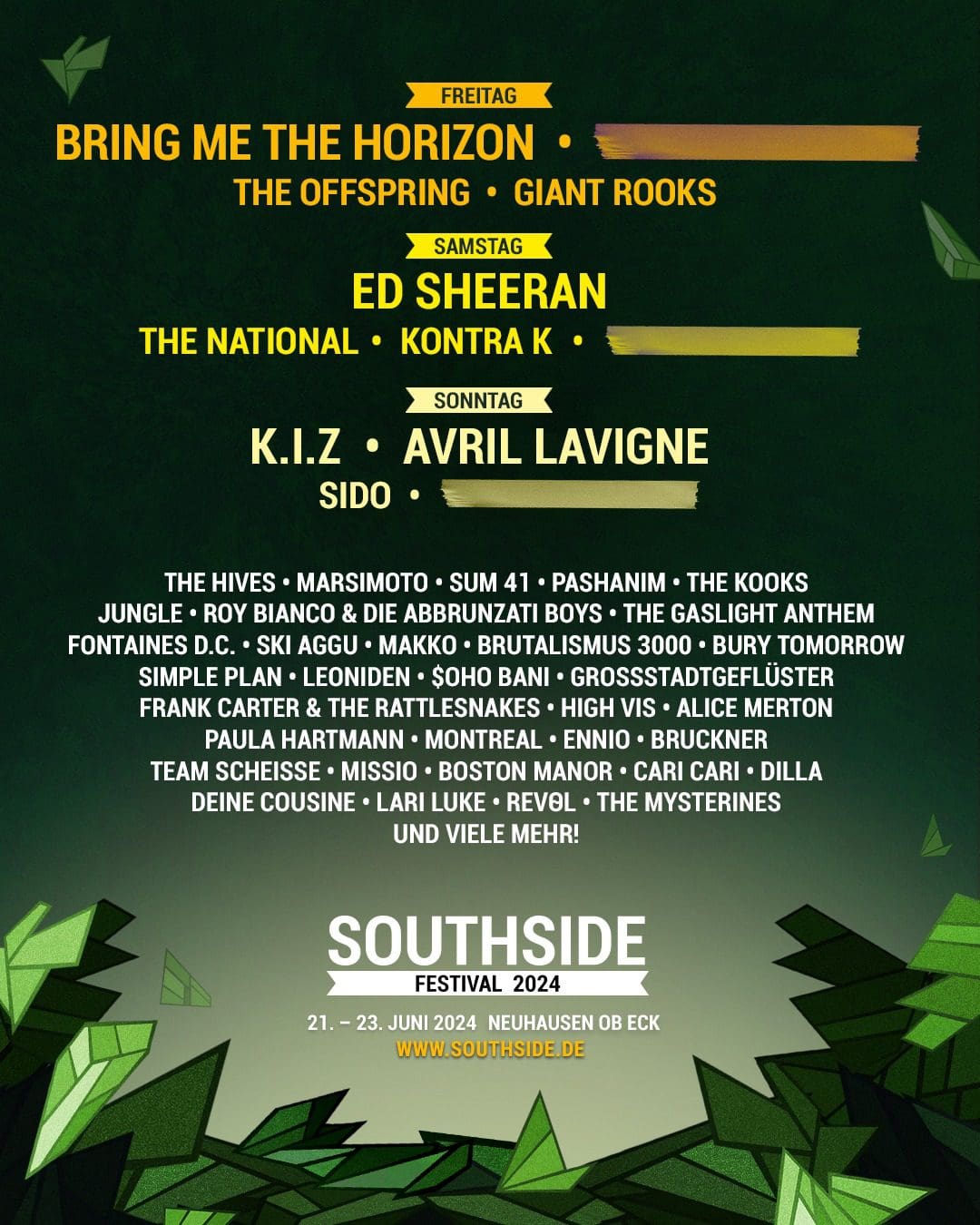 SouthSide 2024 lost 39 nieuwe namen