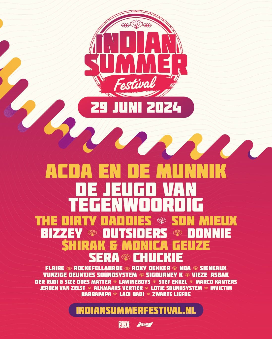 Indian Summer 2024 onthult affiche Indian Summer 2024 onthult affiche