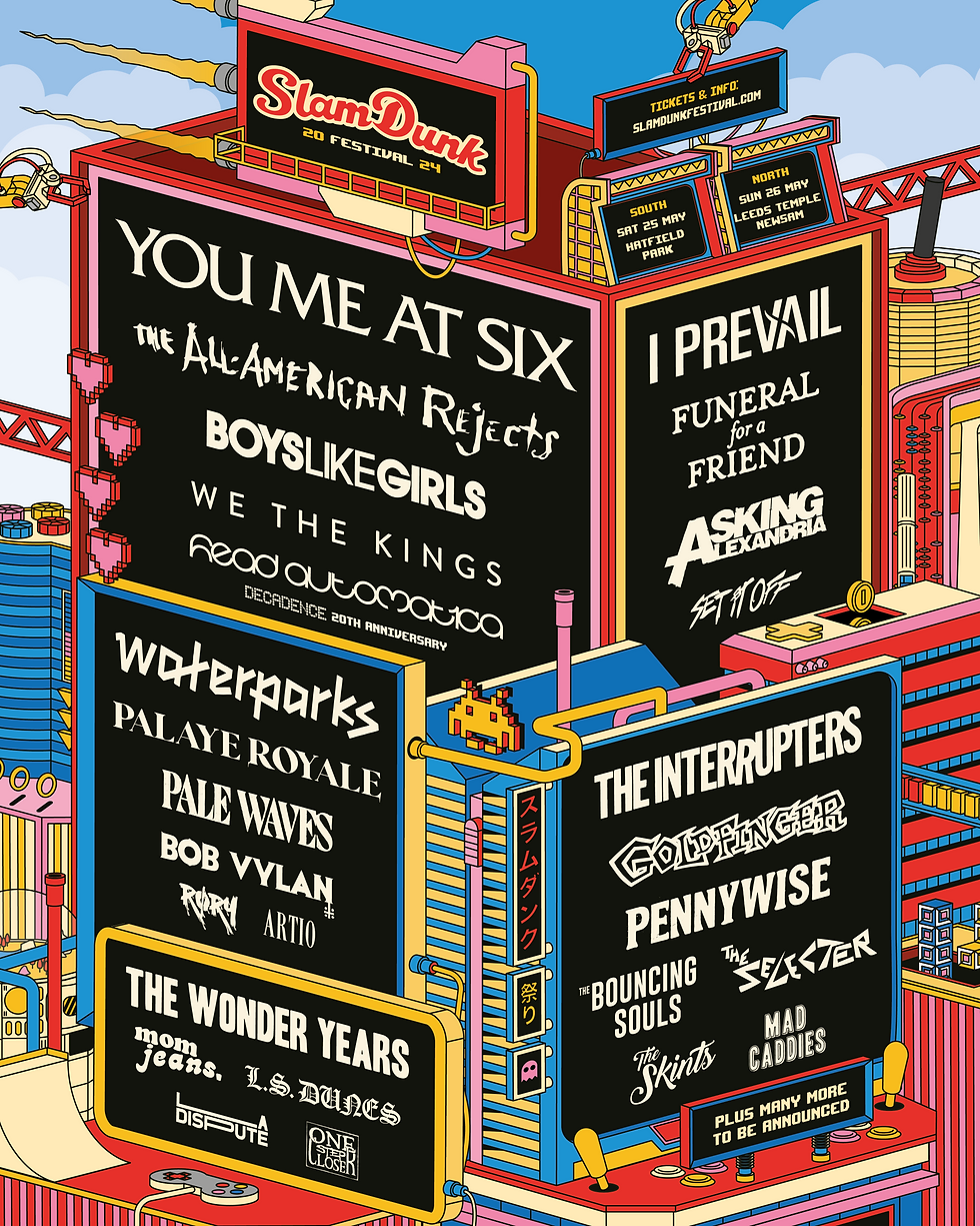 Slam Dunk 2024 presenteert eerste namen Slam Dunk 2024 presenteert eerste namen