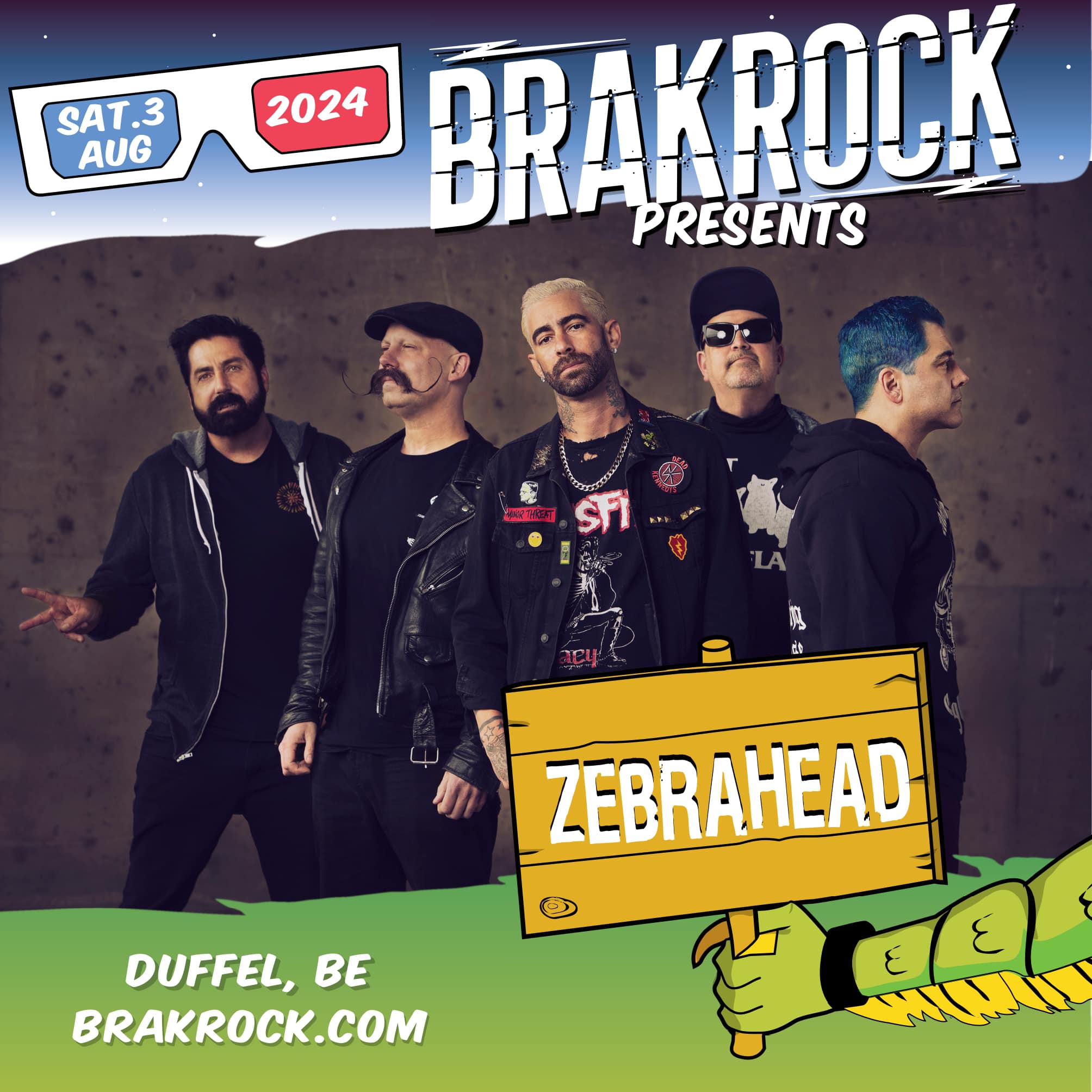 Zebrahead en meer naar Brakrock 2024