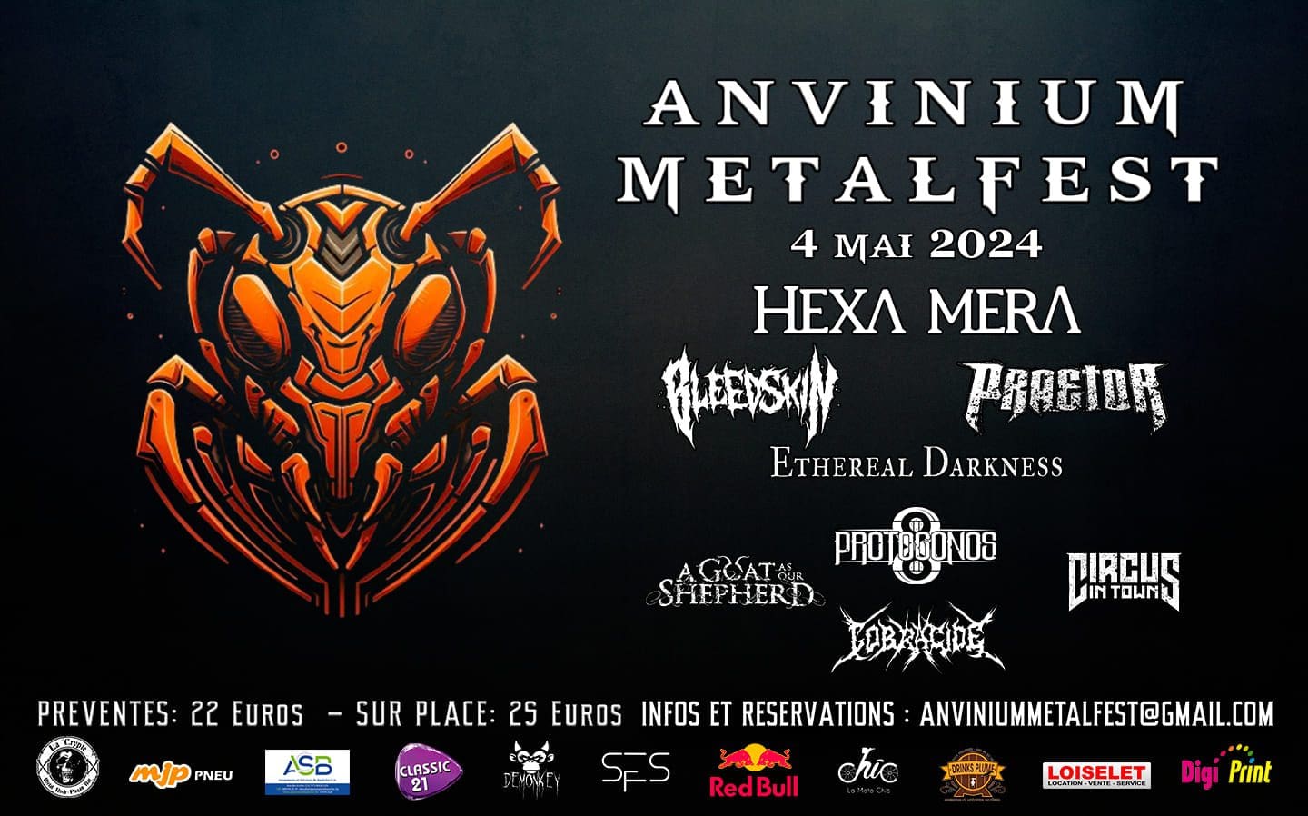 Anvinium MetalFest 2024 onthult programma Anvinium MetalFest 2024 onthult programma