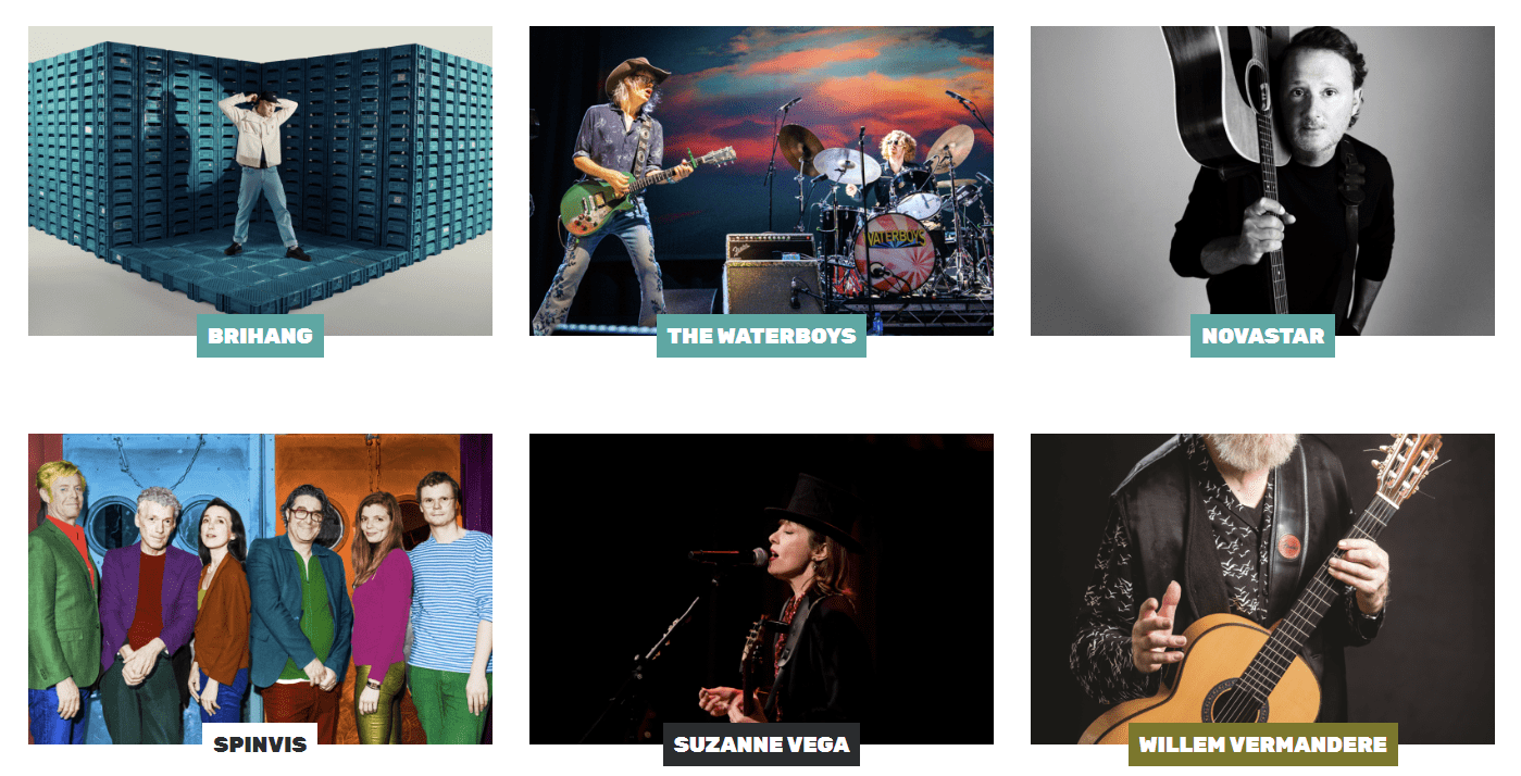 Eerste namen voor 50e editie Festival Dranouter Eerste namen voor 50e editie Festival Dranouter