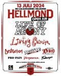 Affiche Hellmond Open Air 2024 compleet