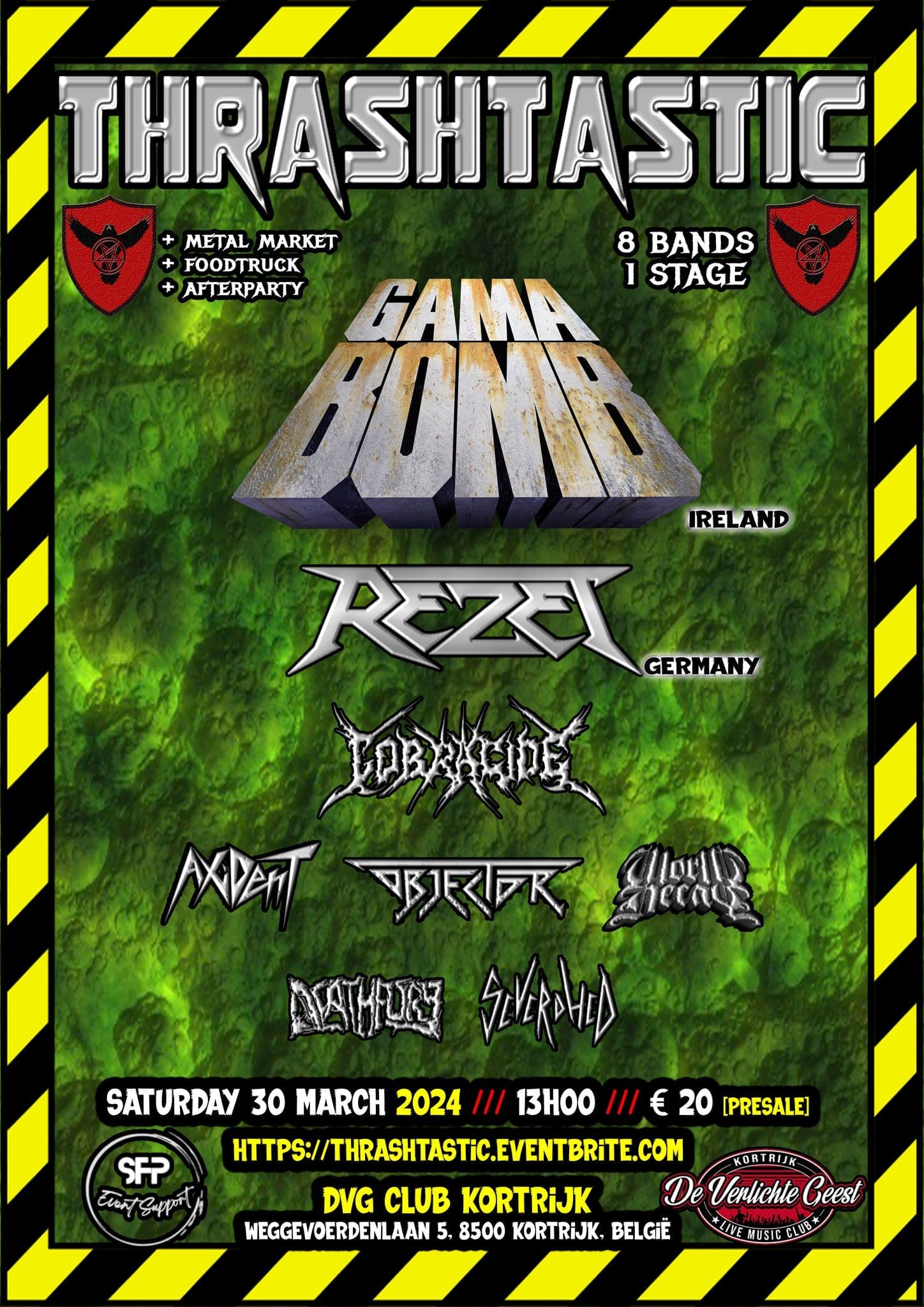 Huginns Awakening presenteert Thrashtastic 2024 Huginns Awakening presenteert Thrashtastic 2024