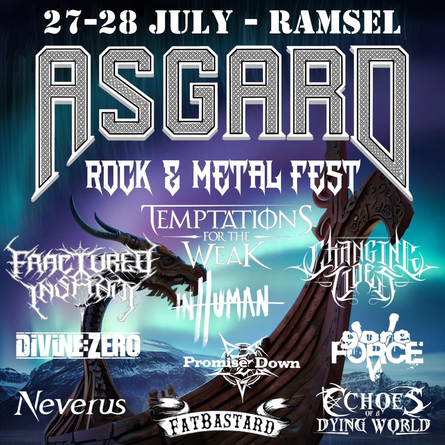 Asgard 2024 onthult zaterdag programma Asgard 2024 onthult zaterdag programma
