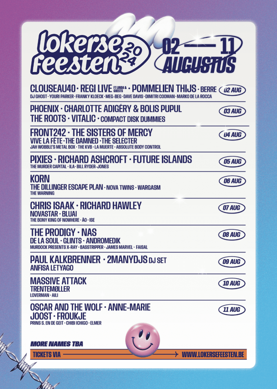 49e editie van de Lokerse Feesten 49e editie van de Lokerse Feesten