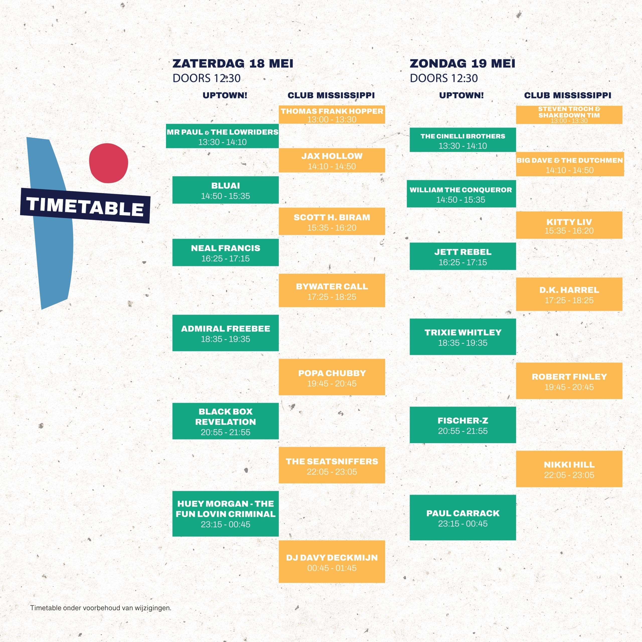Timetable Blues Peer 2024 Timetable Blues Peer 2024