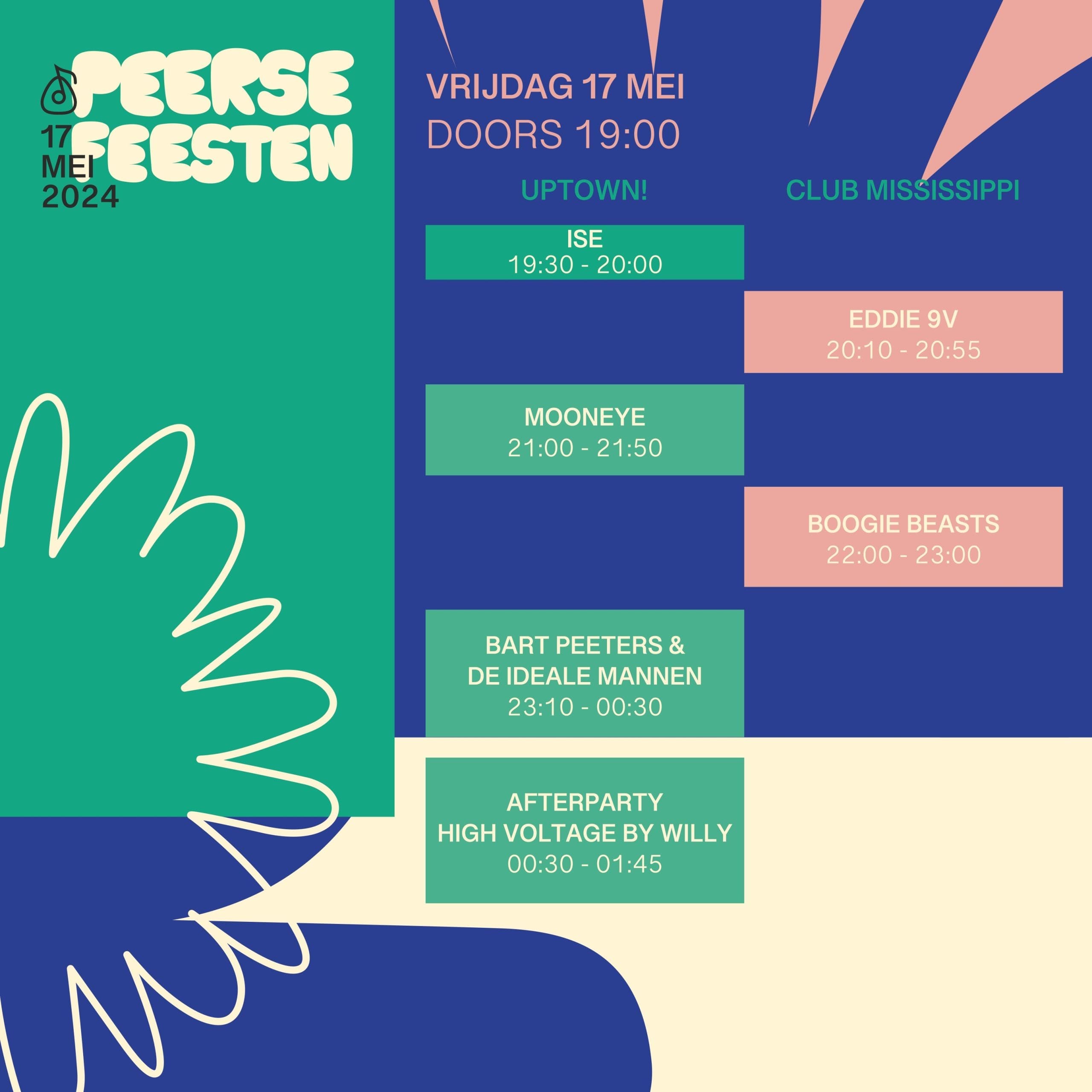 Timetable Peerse Feesten 2024 Timetable Peerse Feesten 2024