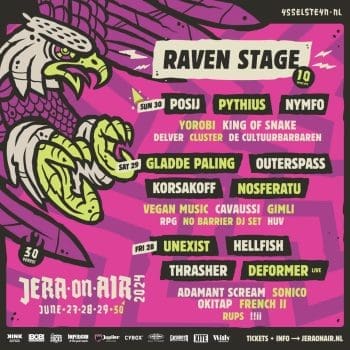 Jera on Air 2024 onthult de Raven Stage