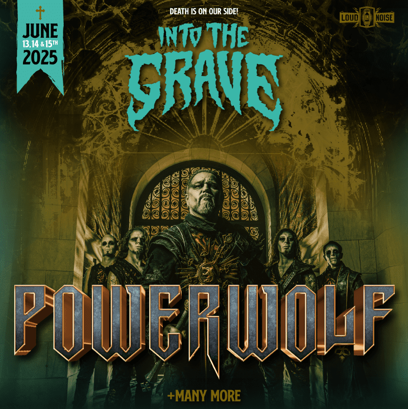 Powerwolf sluit Into the Grave 2025 af Powerwolf sluit Into the Grave 2025 af