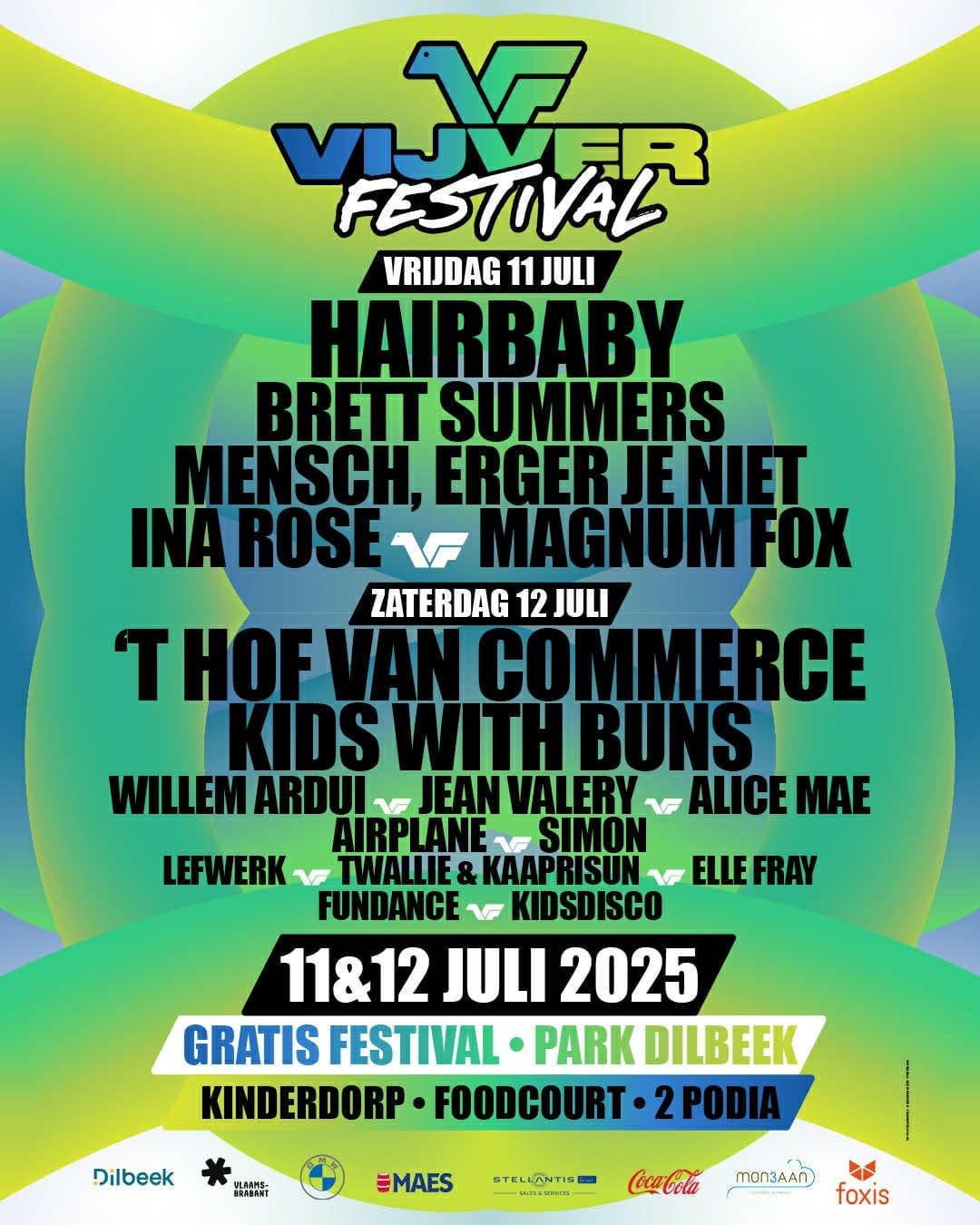 Vijverfestival Dilbeek 2025 onthult programma Vijverfestival Dilbeek 2025 onthult programma