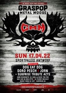 Affiche Graspop Metal Moose compleet