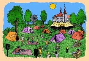 Paradise City 2023 presenteert Sweet Harmony camping